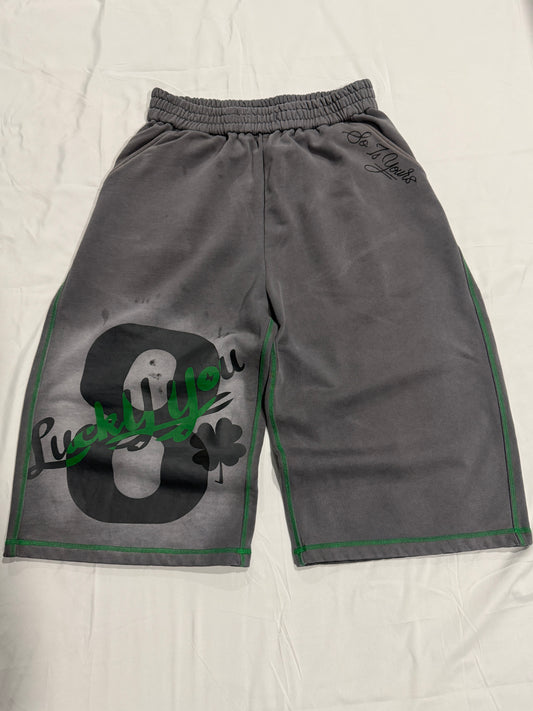 LUCKY:::YOU 3/4 Sweatpants
