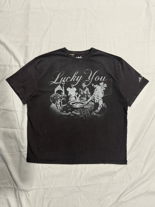 Lucky You Vintage Tee